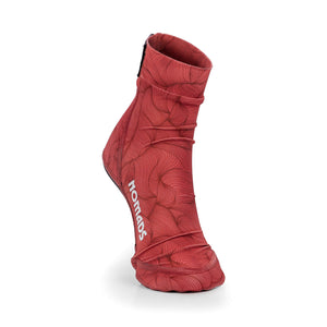 NOMADS Coral Wave women's beach socks, front three-quarter view