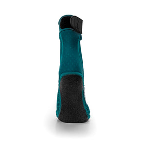 NOMADS Tidal Teal women's beach socks, back view