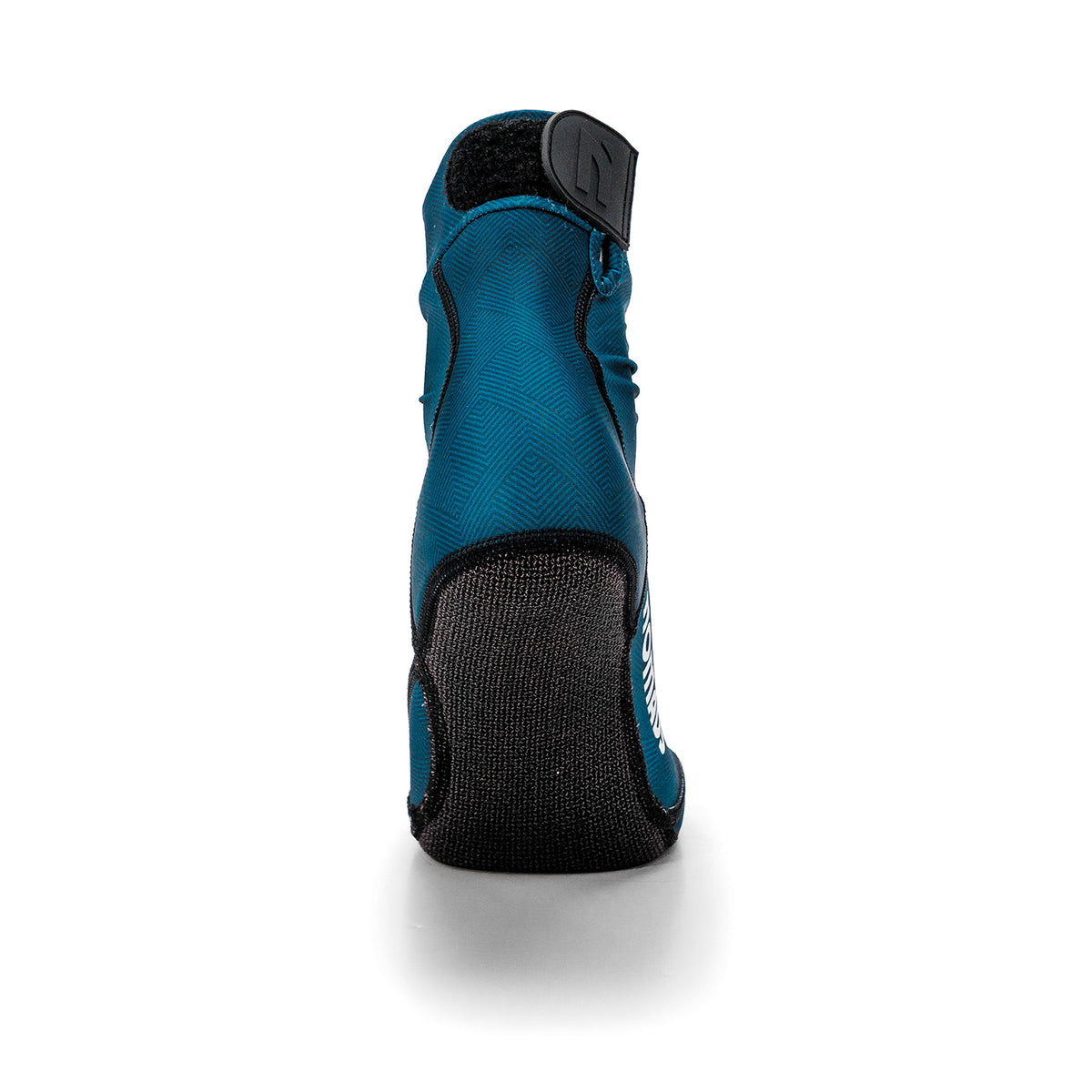 NOMADS Chevron Blue men's beach socks, back view
