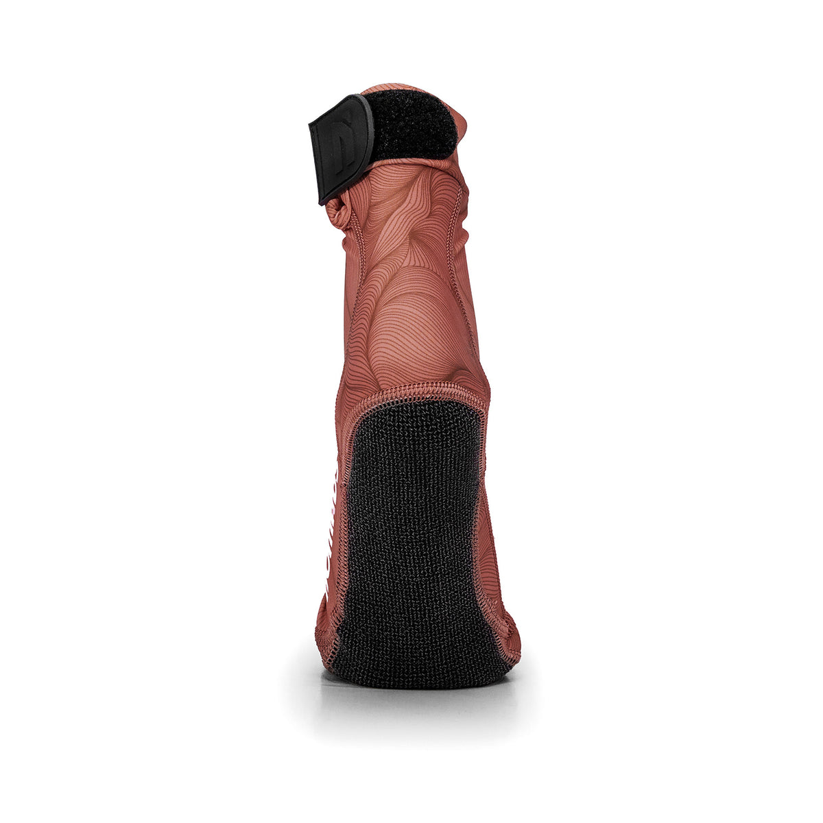 NOMADS Coral Wave women's beach socks, back view