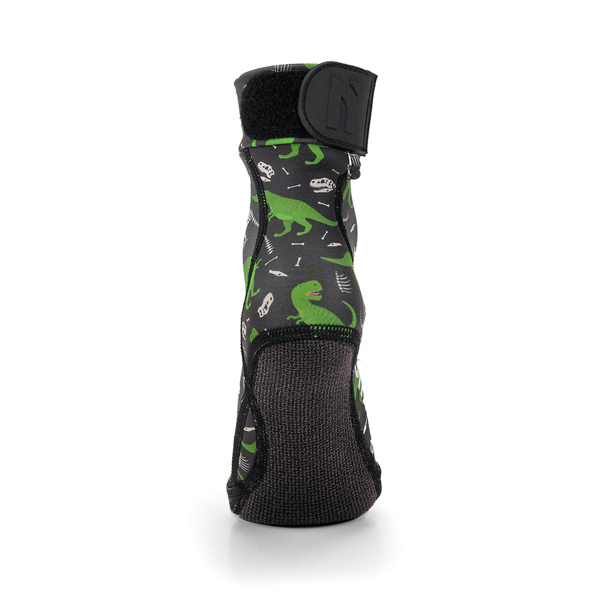 NOMADS Dino Bones kids' beach socks, back view