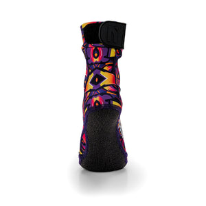NOMADS Graffiti Tags kids' beach socks, back view