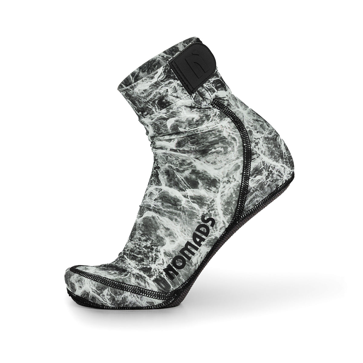 NOMADS Stone Ripple men's beach socks, side profile